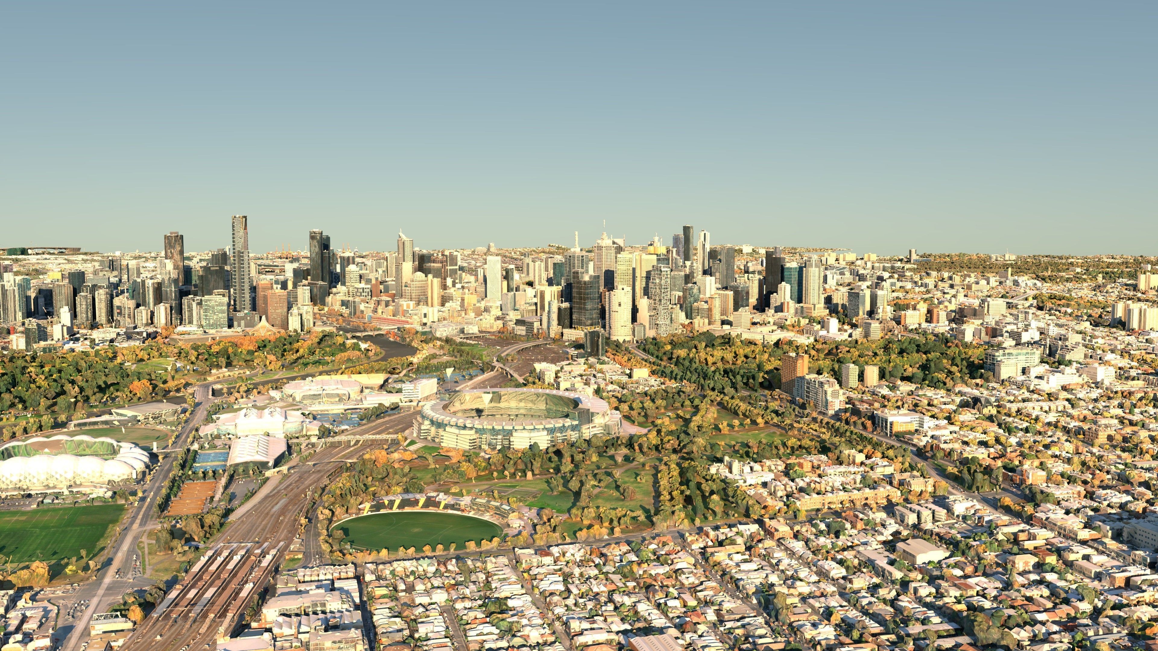 Melbourne 3D Model Scan Low-poly 3D model_20