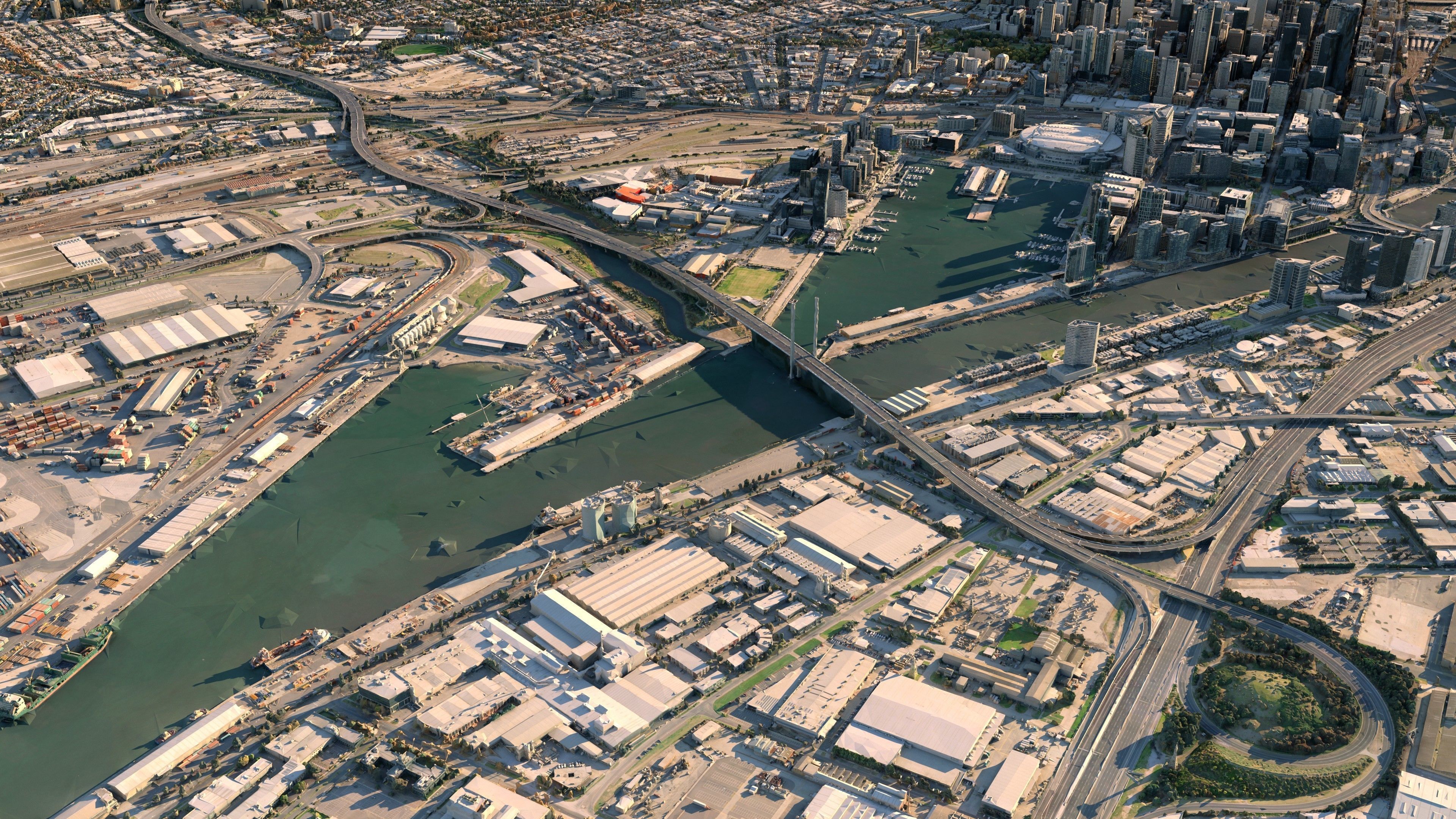 Melbourne 3D Model Scan Low-poly 3D model_2