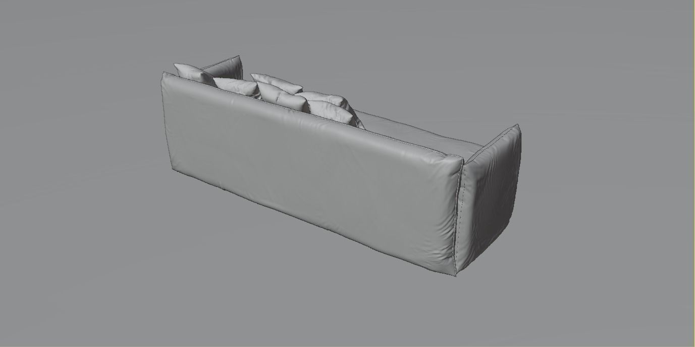 Cozy Sofa 3D-Model 3D model_6