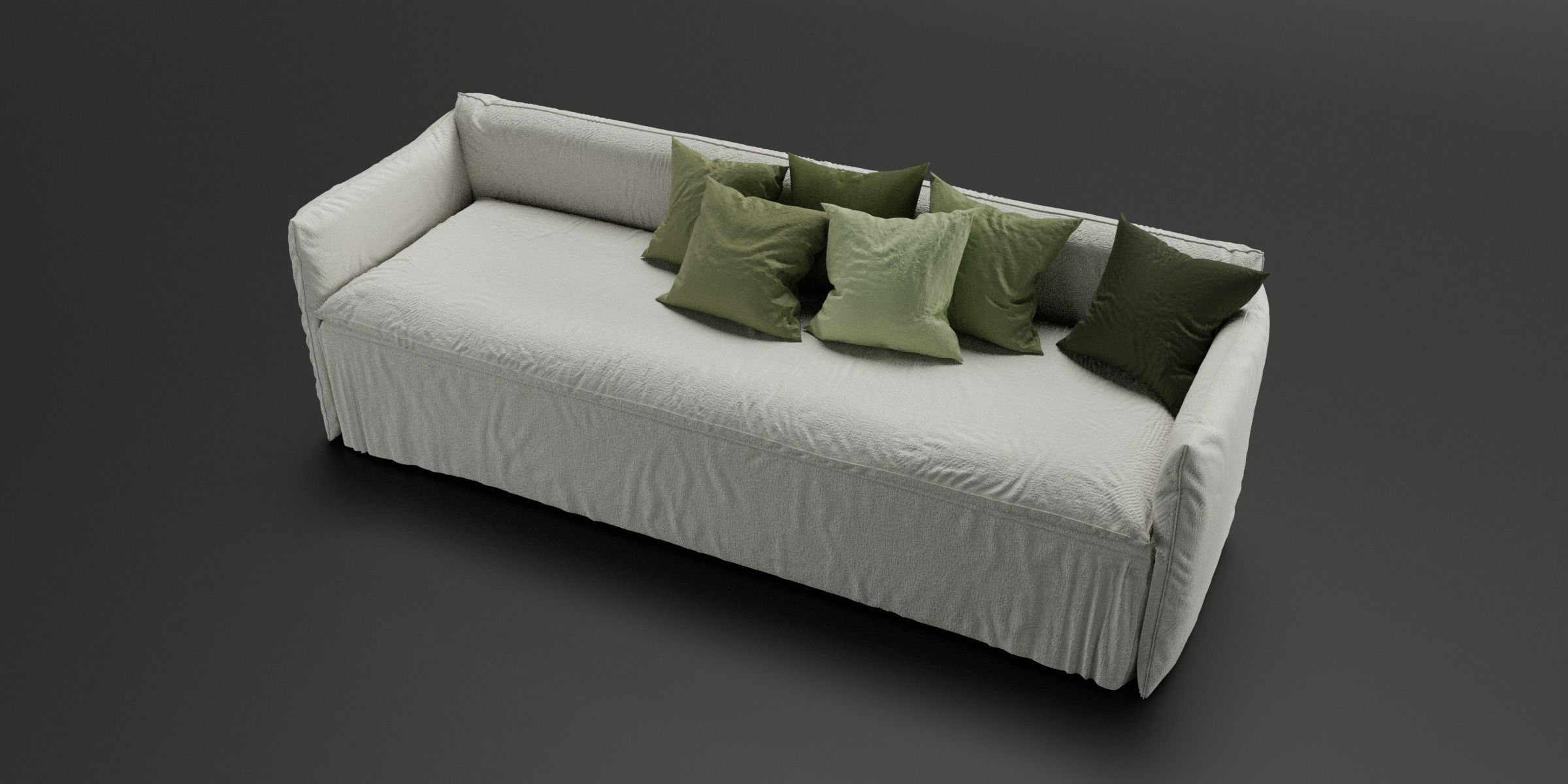 Cozy Sofa 3D-Model 3D model_1