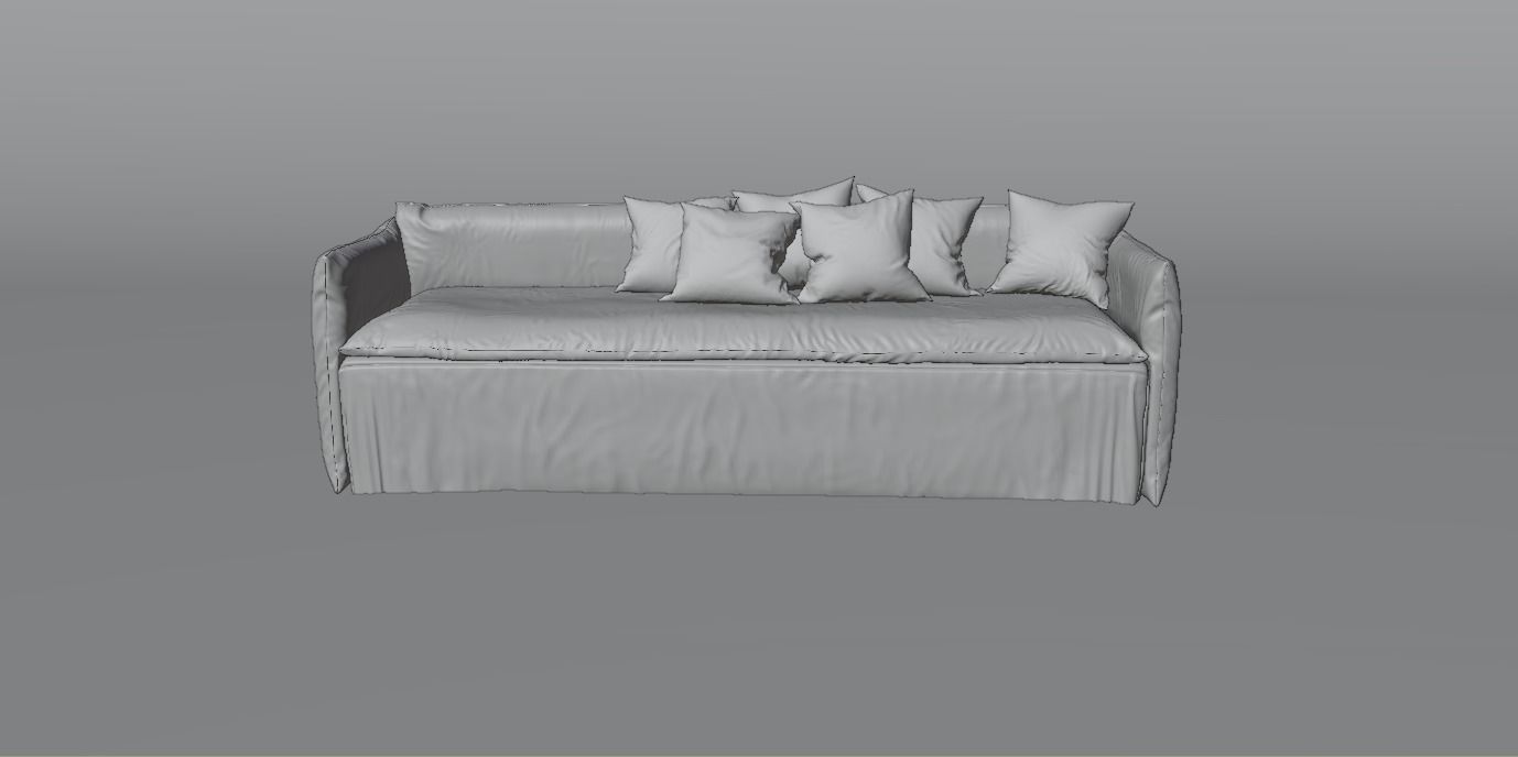 Cozy Sofa 3D-Model 3D model_3