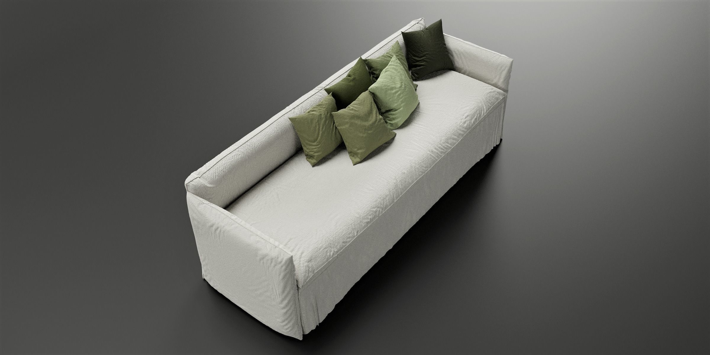 Cozy Sofa 3D-Model 3D model_2