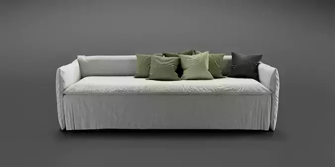 Cozy Sofa 3D-Model