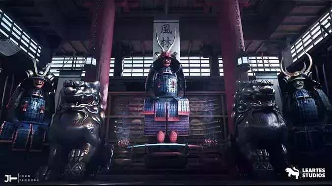 Feudal Japan Warroom Environment 
