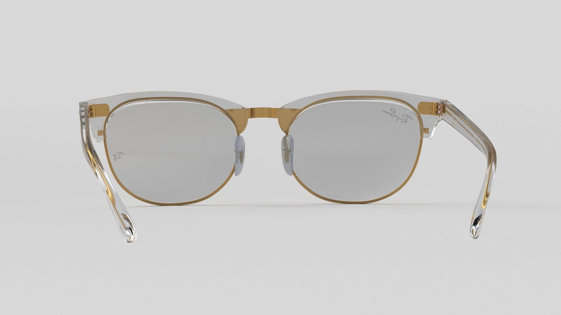 Ray-Ban eyeglasses RB5154 Single Transparent Open 3D model_31