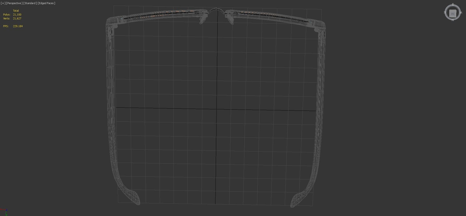 Ray-Ban eyeglasses RB5154 Single Transparent Open 3D model_7