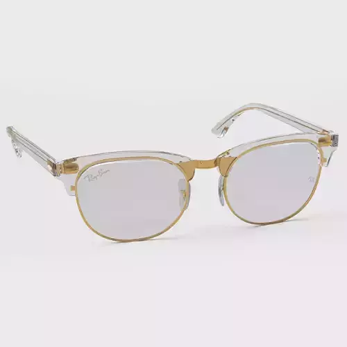 Ray-Ban eyeglasses RB5154 Single Transparent Open 3D model