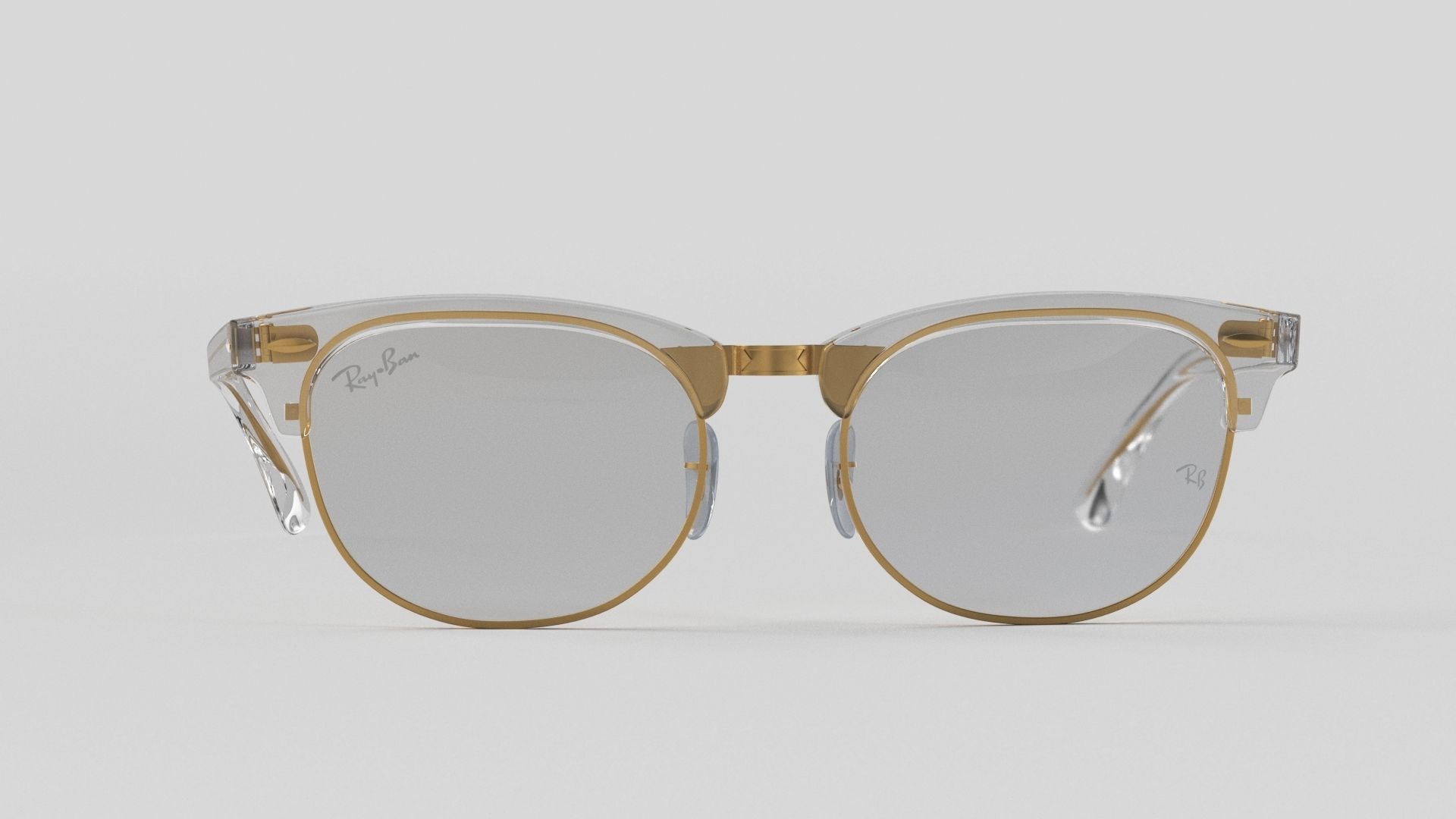 Ray-Ban eyeglasses RB5154 Single Transparent Open 3D model_23