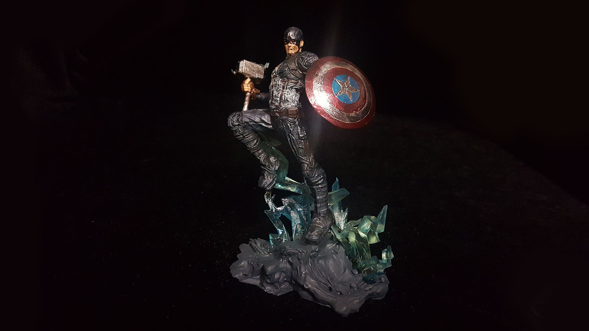 CAPTAIN AMERICA AVENGERS ENDGAME MARVEL MODEL FOR 3D PRINT 3D print model_4