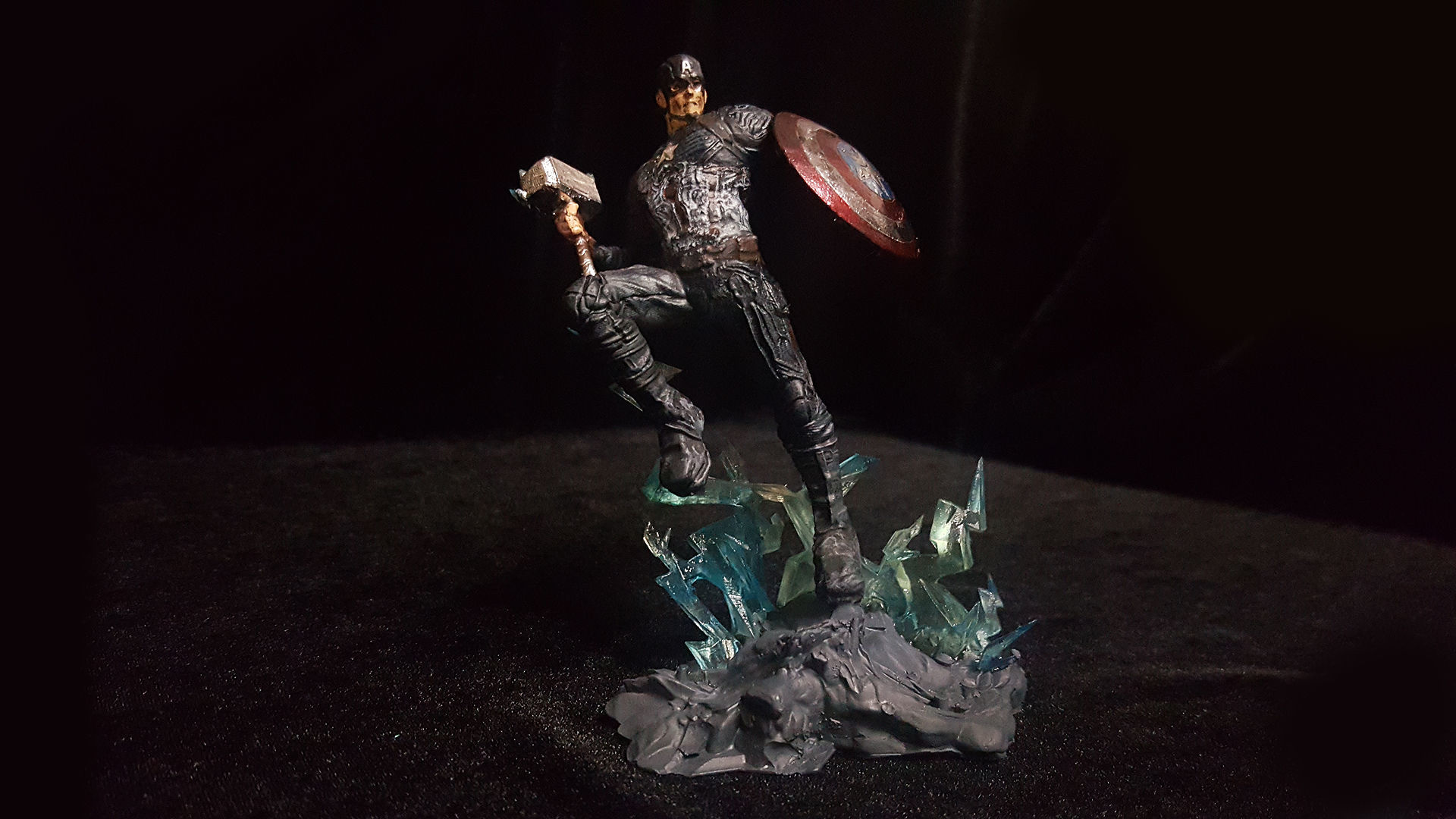 CAPTAIN AMERICA AVENGERS ENDGAME MARVEL MODEL FOR 3D PRINT 3D print model_3