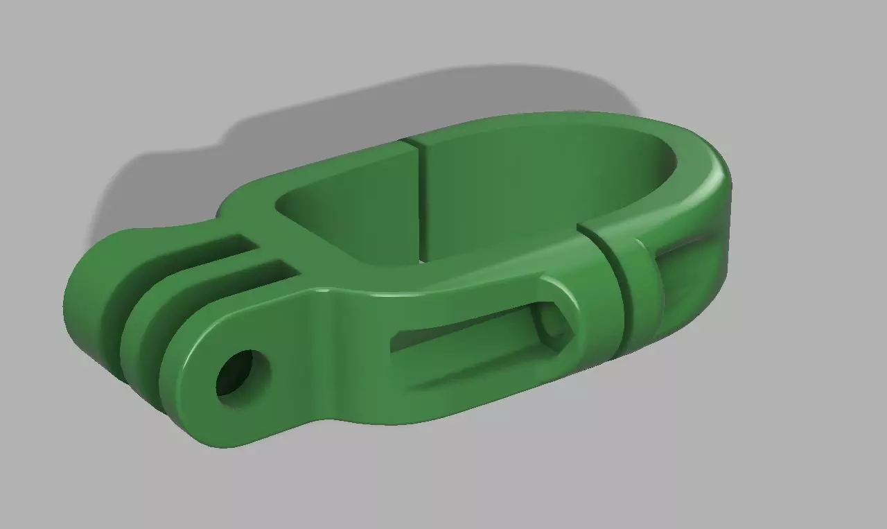 Canyon S27 Seat Post Go Pro mount 3D print model_0