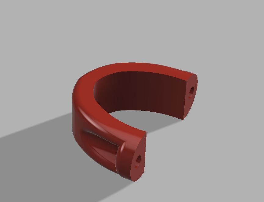 Canyon S27 Seat Post Go Pro mount 3D print model_3