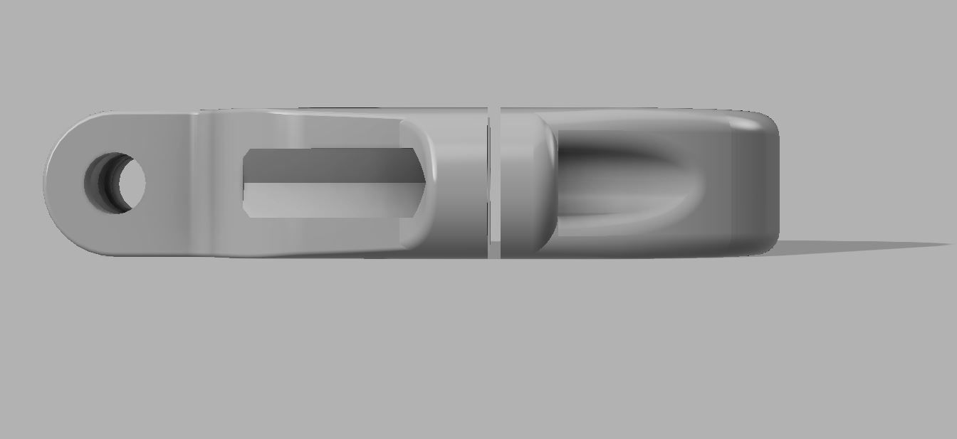 Canyon S27 Seat Post Go Pro mount 3D print model_6