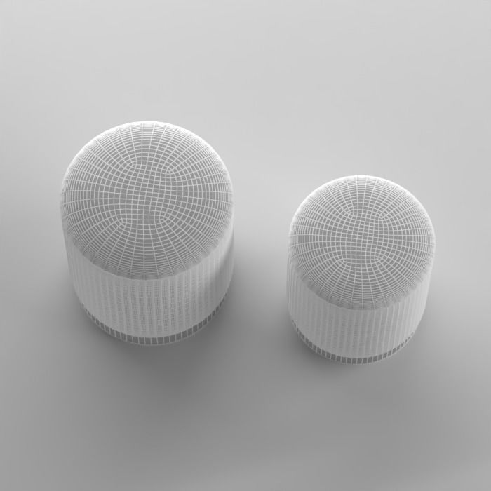 Ottoman Mobexpert GILL 3D model_4