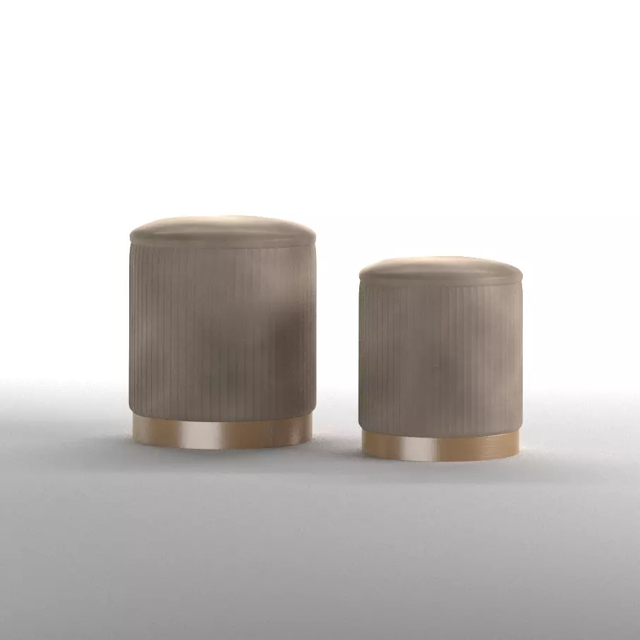 Ottoman Mobexpert GILL 3D model_0