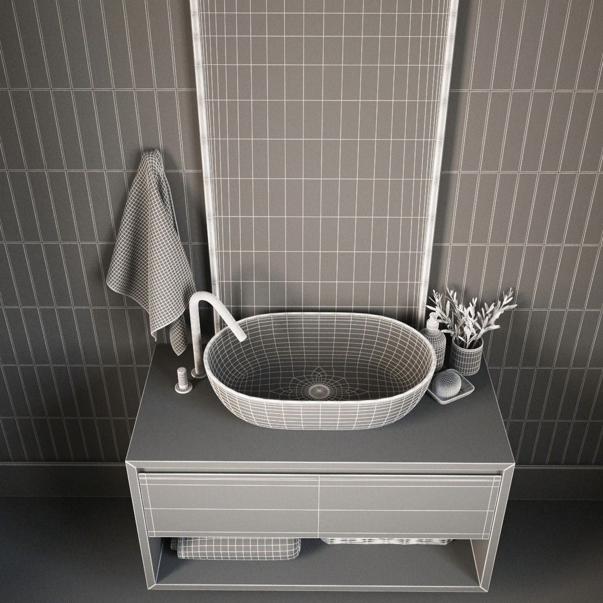 Bathroom 40 3D model_8
