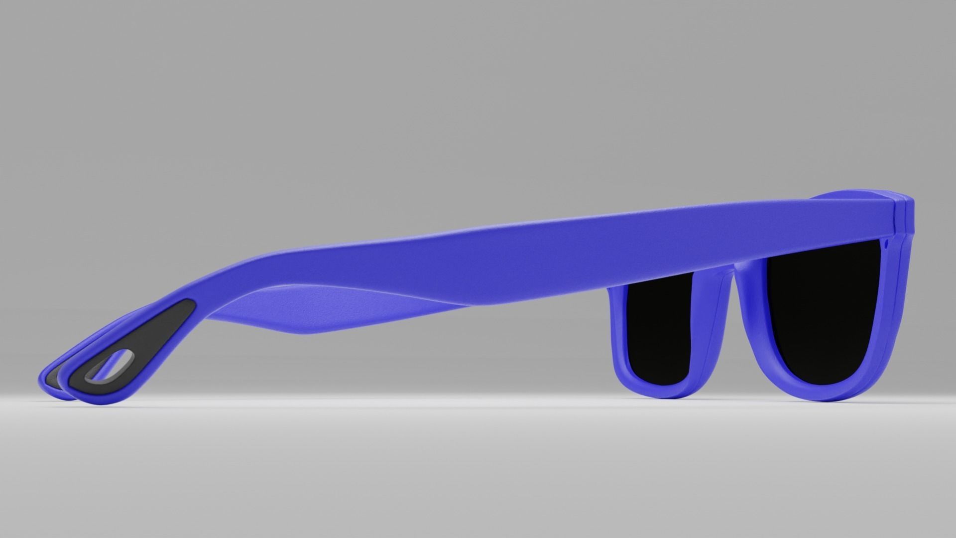 Glass or Spectacles  Low-poly 3D model_3