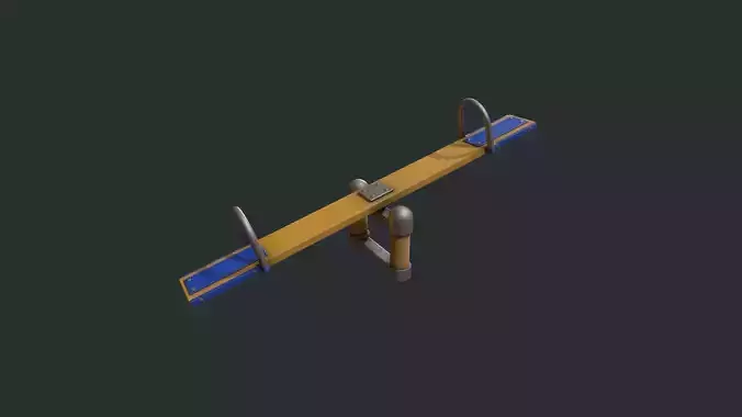 Playground Seesaw - Yellow