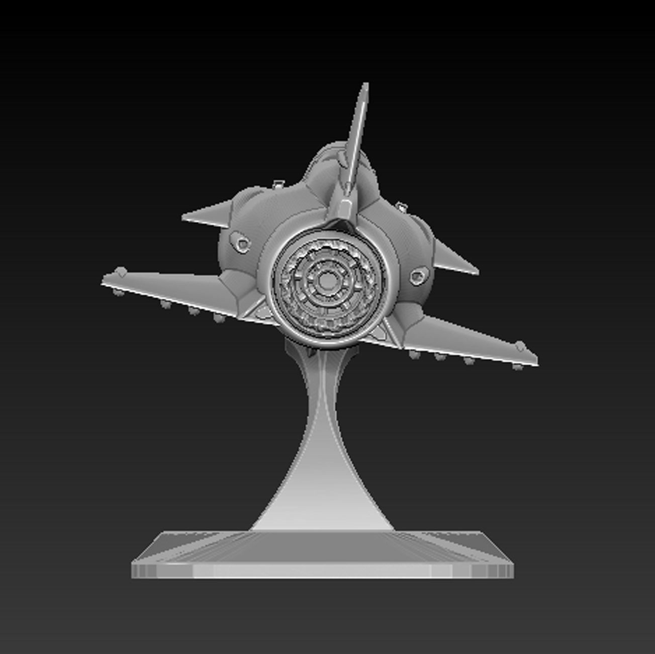 Airplane Toy 3D Model 3D model_4