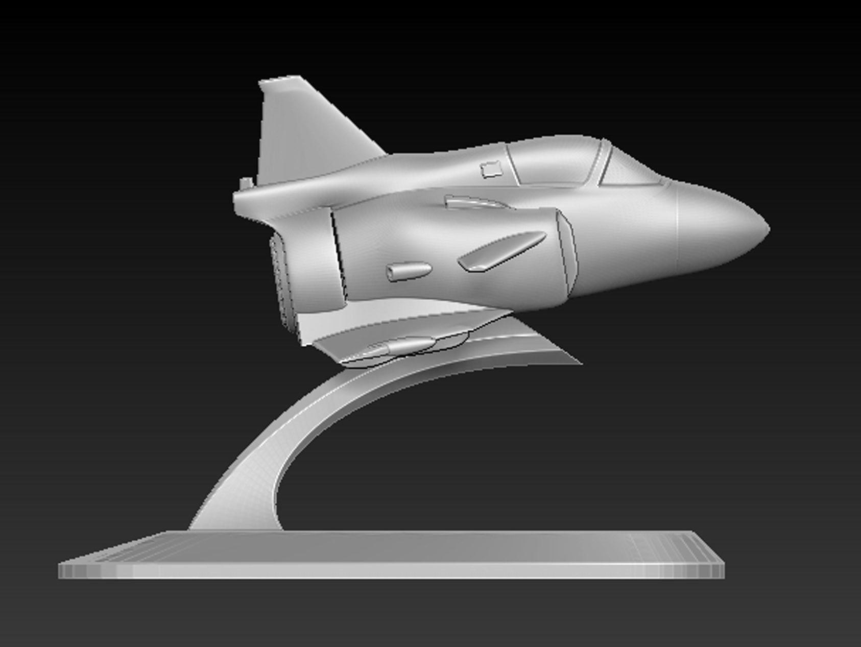 Airplane Toy 3D Model 3D model_1