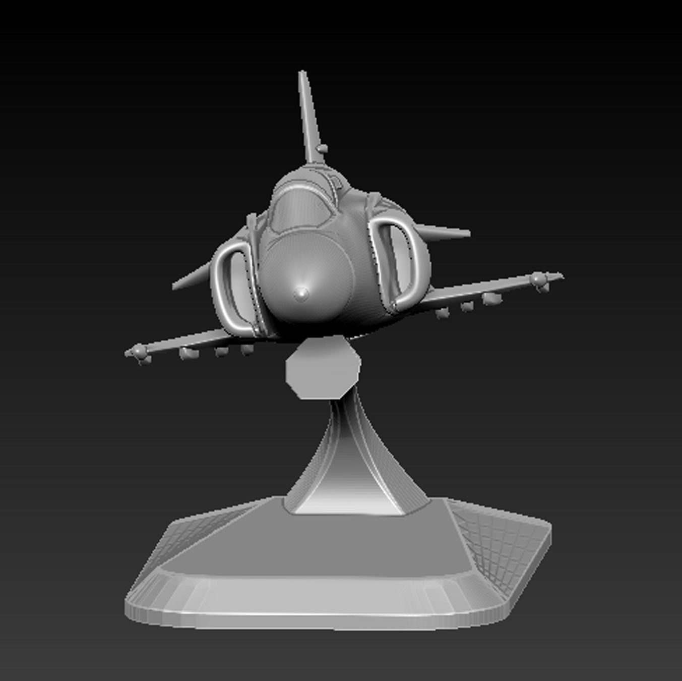 Airplane Toy 3D Model 3D model_2