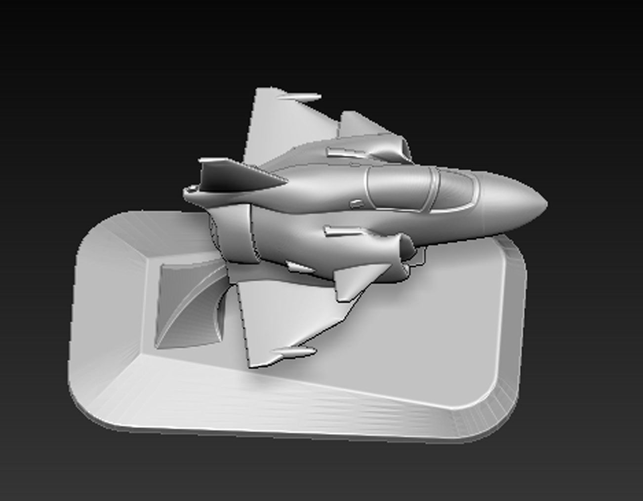 Airplane Toy 3D Model 3D model_5