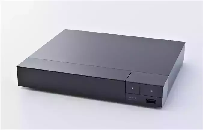 Blu-ray Disc DVD Player Low-poly 3D model