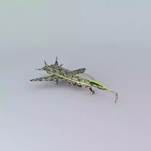 Jet Fighter NEG Free 3D model