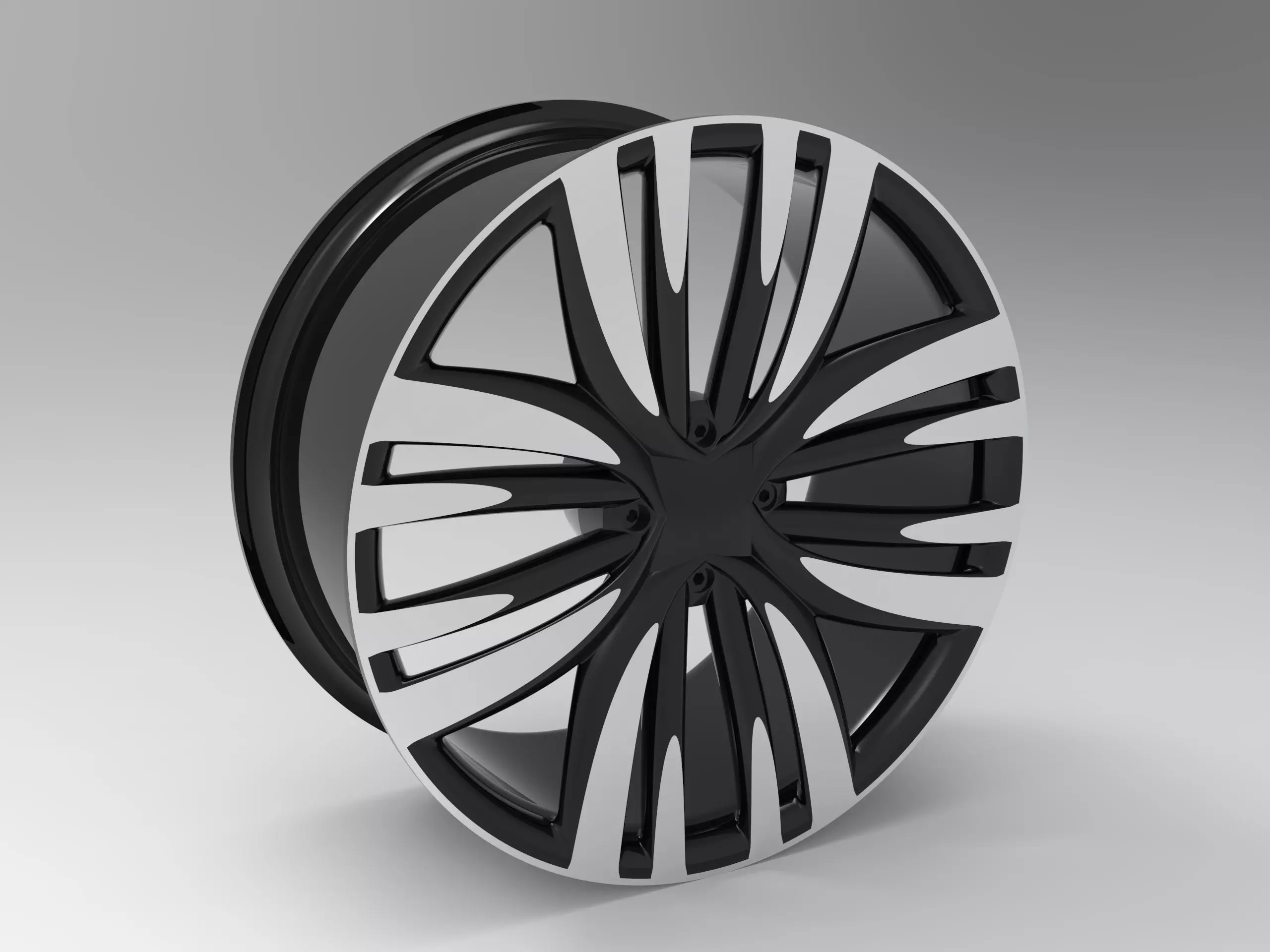 Car Rim 3D model_0