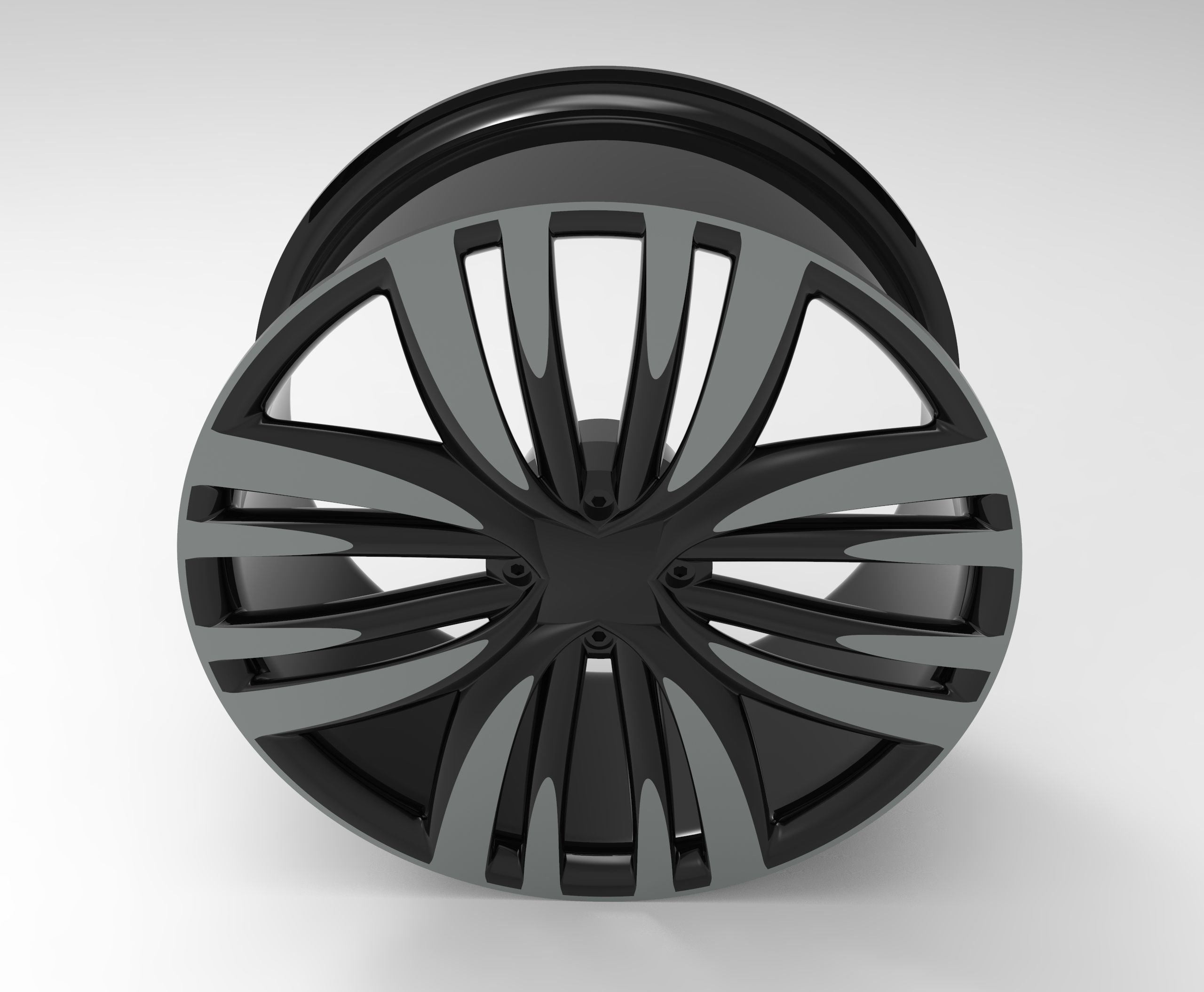 Car Rim 3D model_4