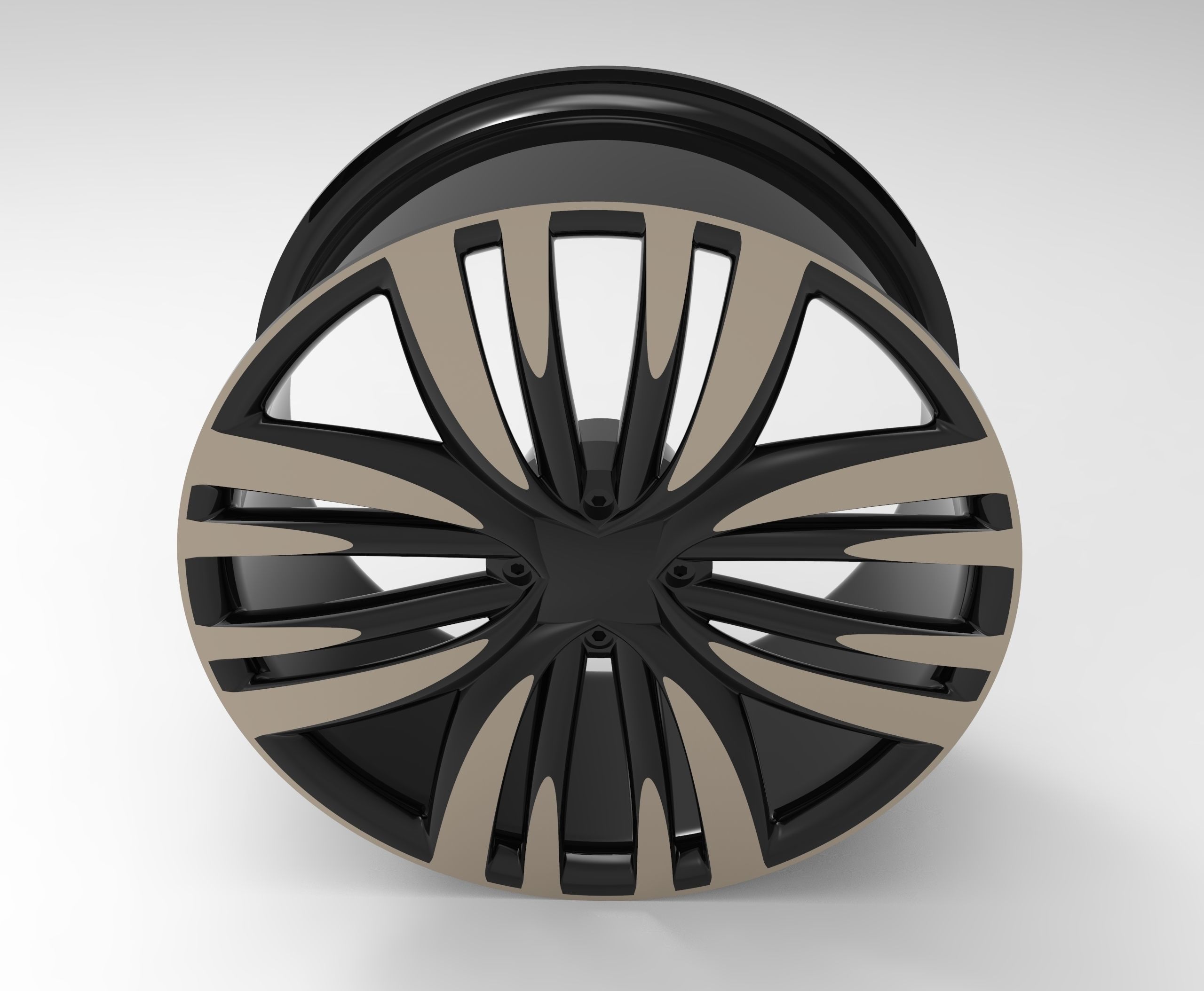 Car Rim 3D model_5
