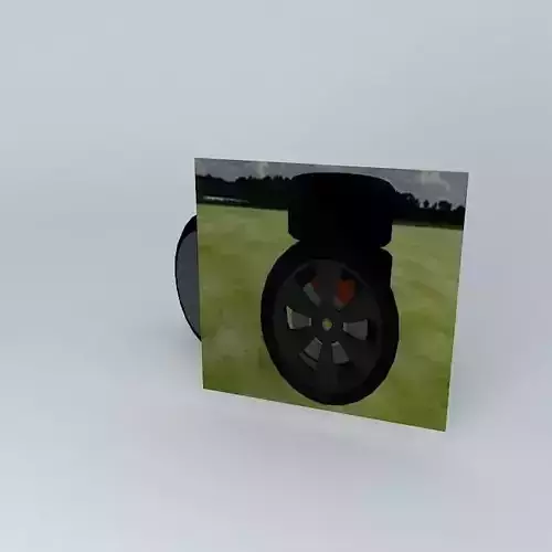  Wheels tyre NEG Free 3D model