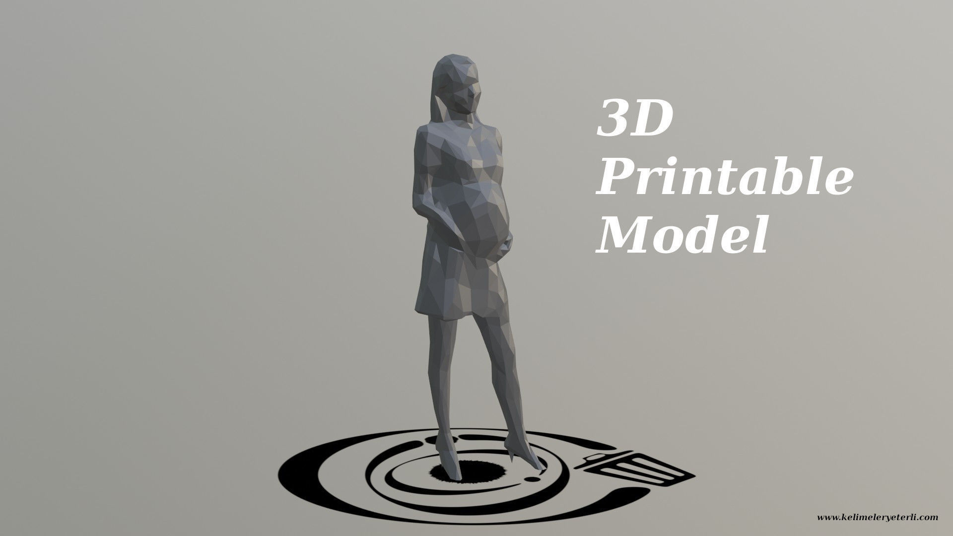 Human 006 LP R Low-poly 3D model_4