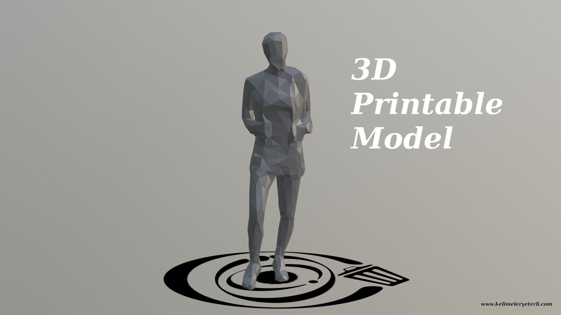 Human 007 LP R Low-poly 3D model_4