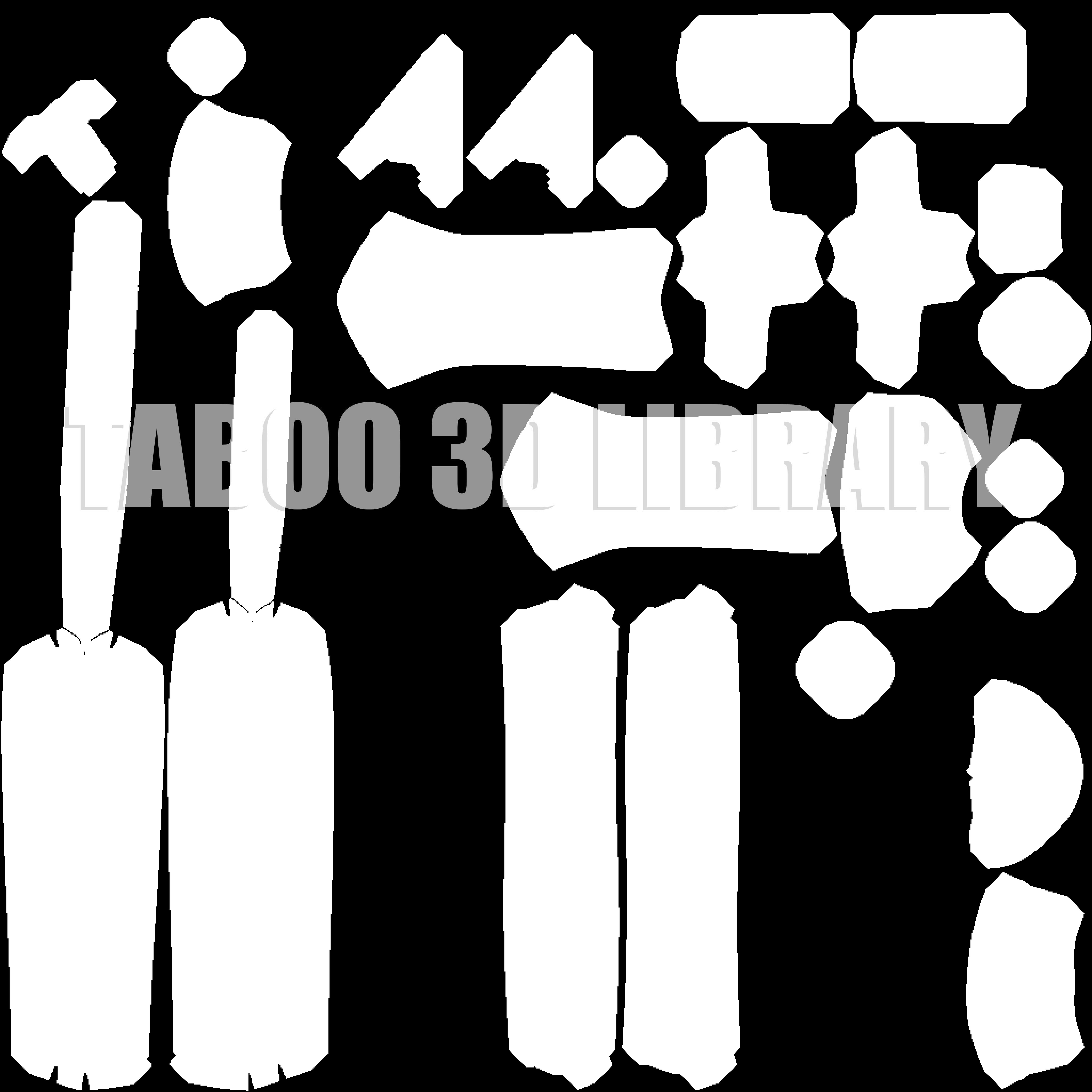 Hackad - Fantasy Axe Low-poly 3D model_15