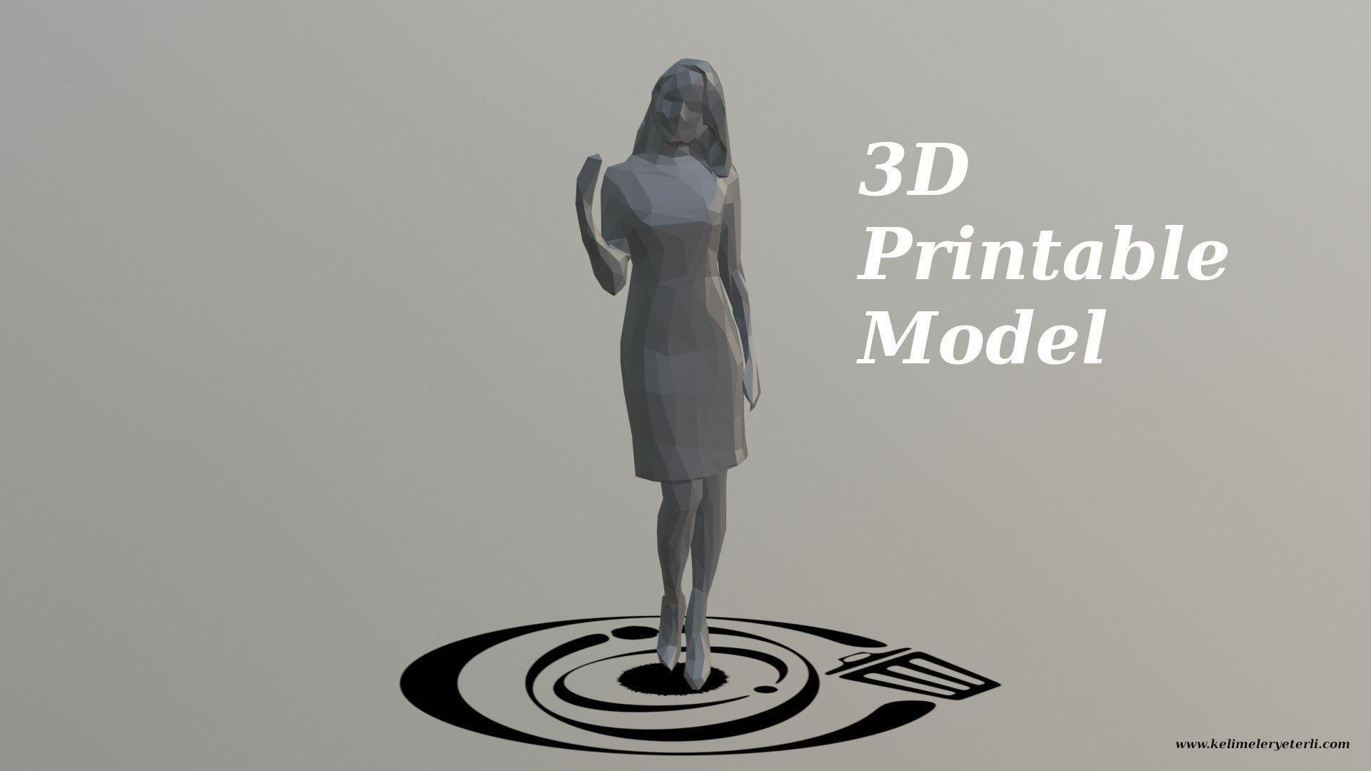 Human 008 LP R Low-poly 3D model_4