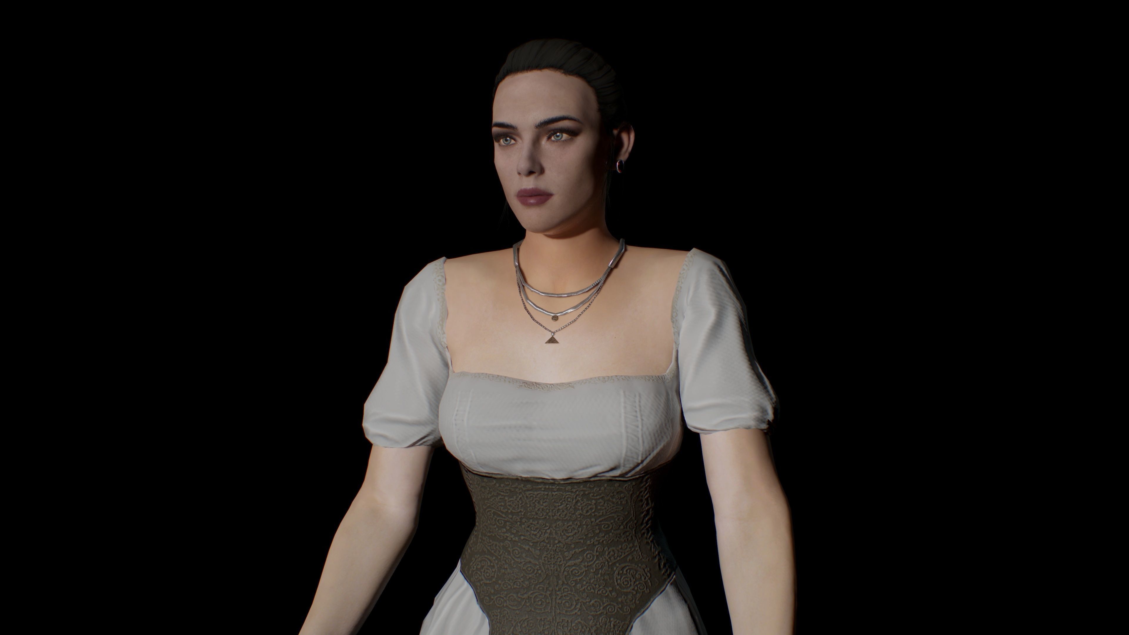 Valkyrie Low-poly 3D model_27