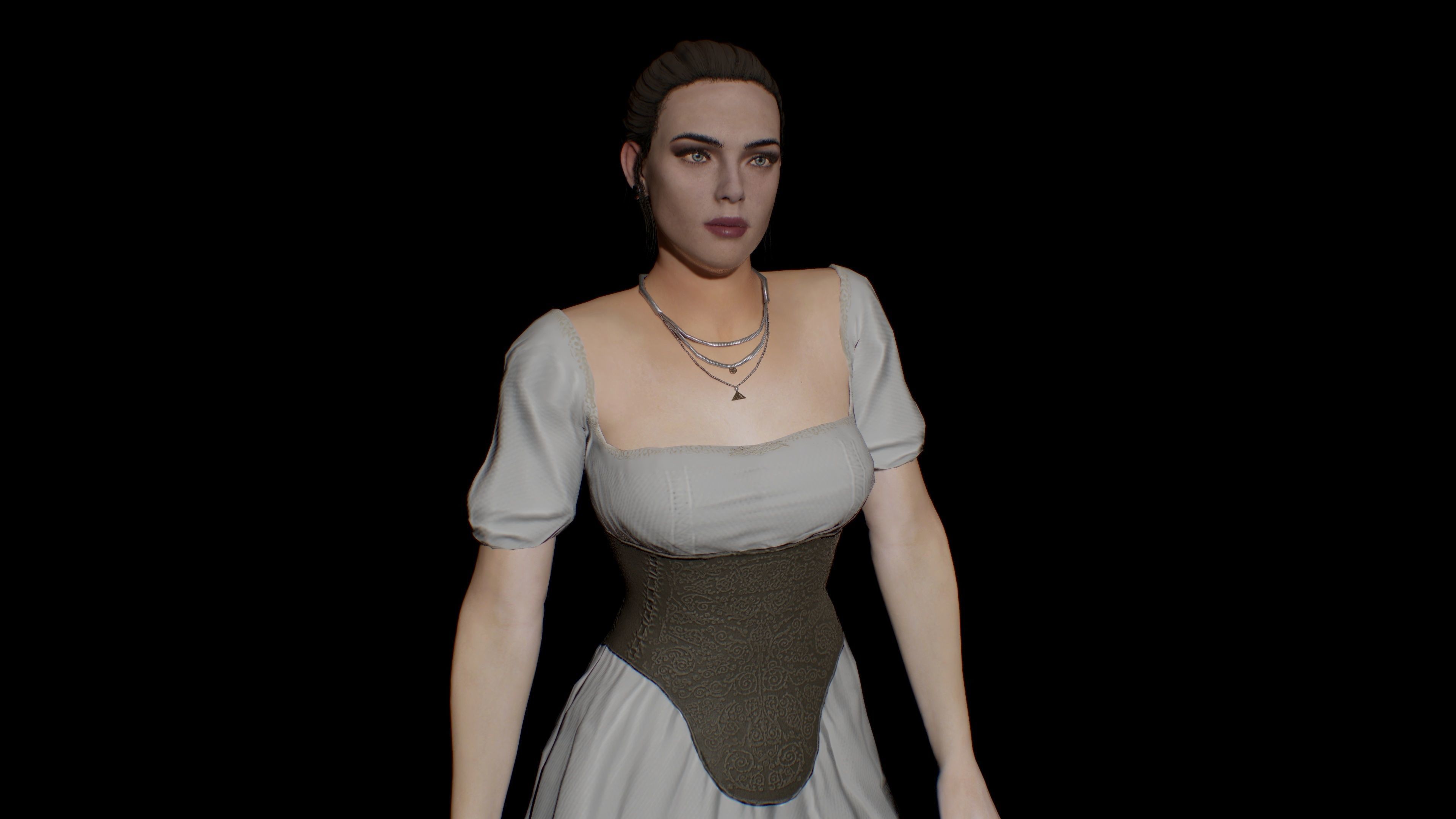 Valkyrie Low-poly 3D model_15