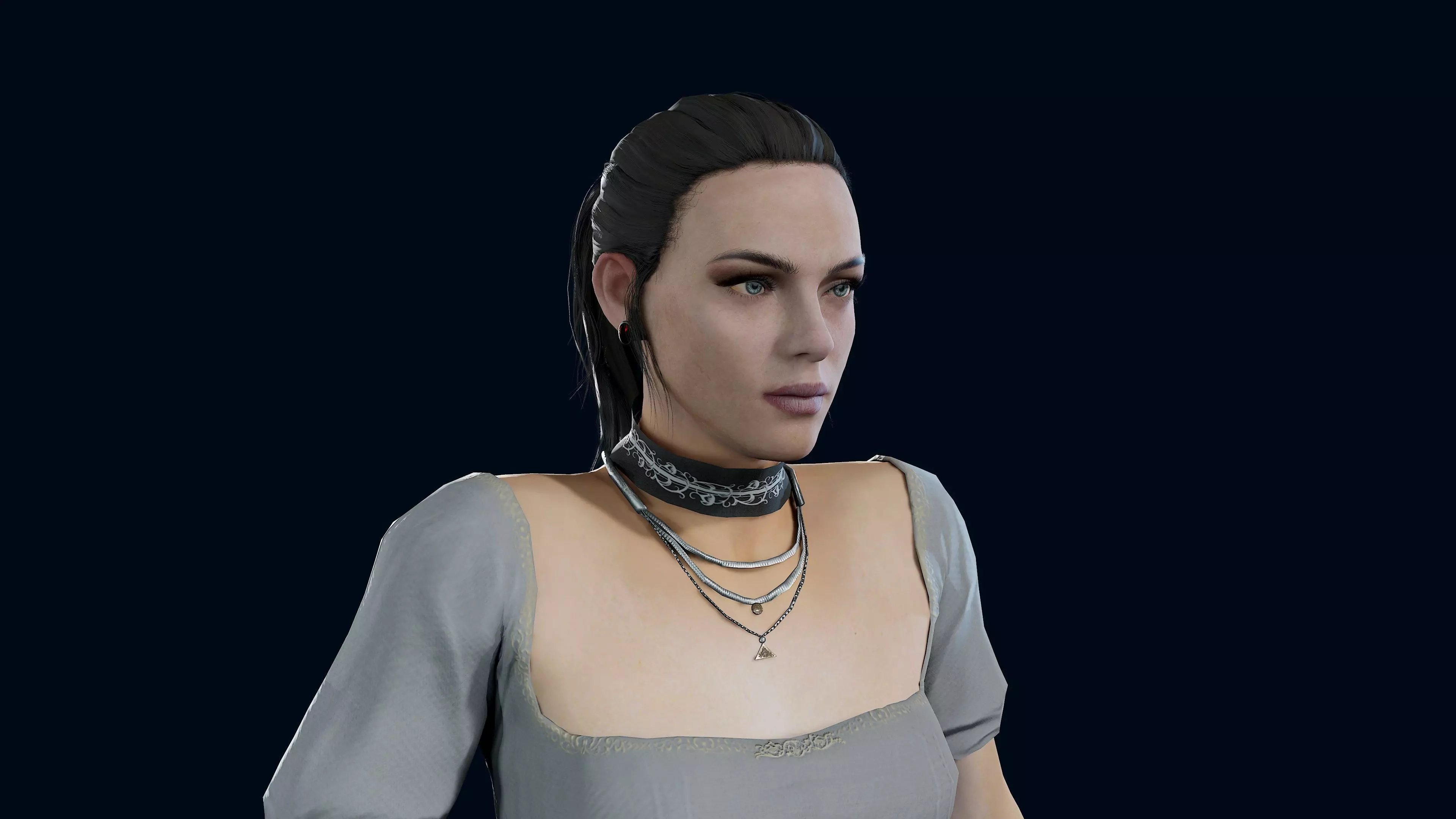 Valkyrie Low-poly 3D model_0