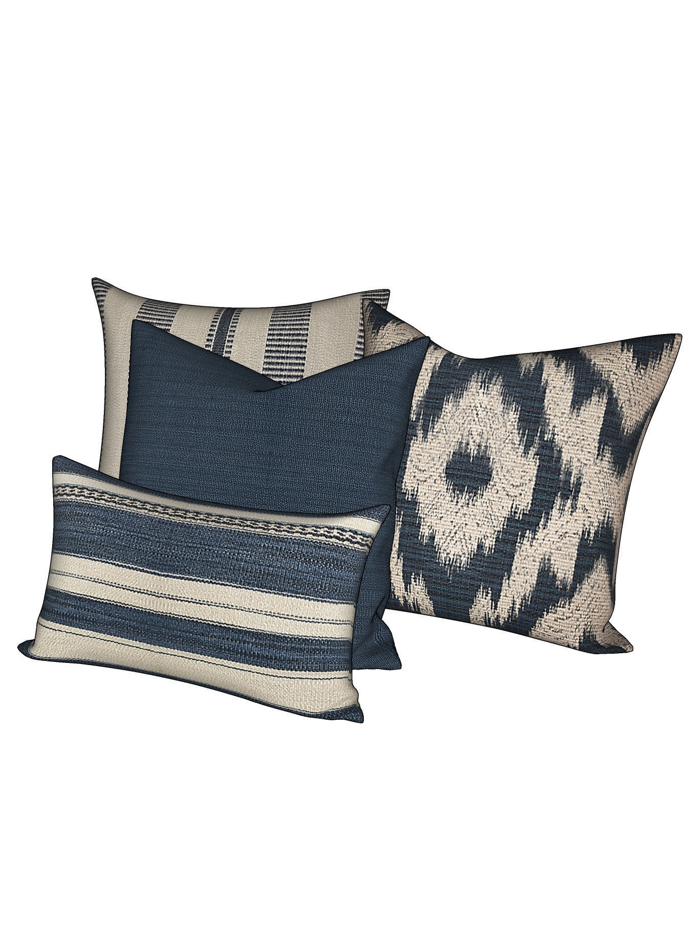 Rh Pillow Set 1 3D model_1