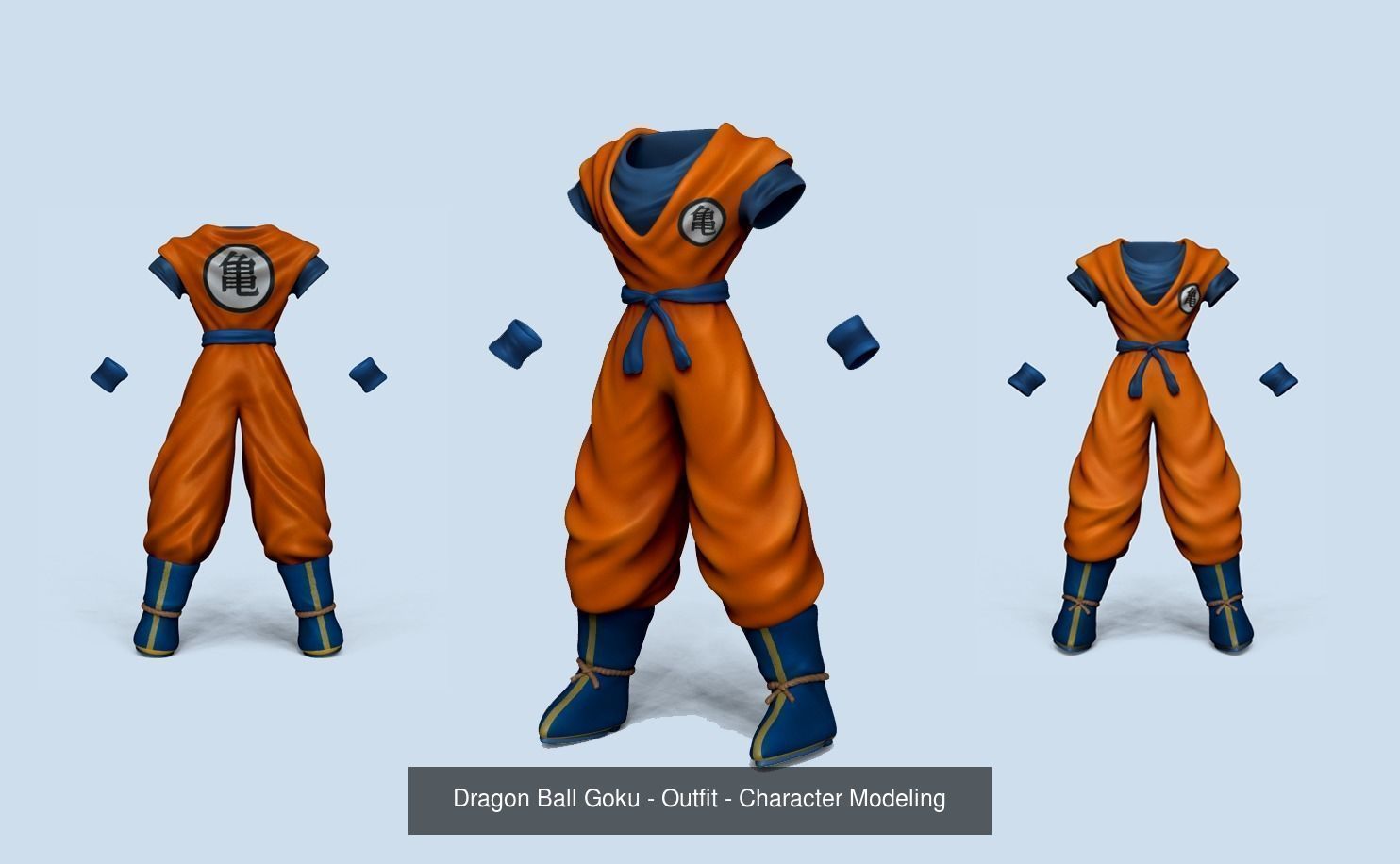 08 Character Outfits - Human Costume and Clothing 3D Model Collection_4