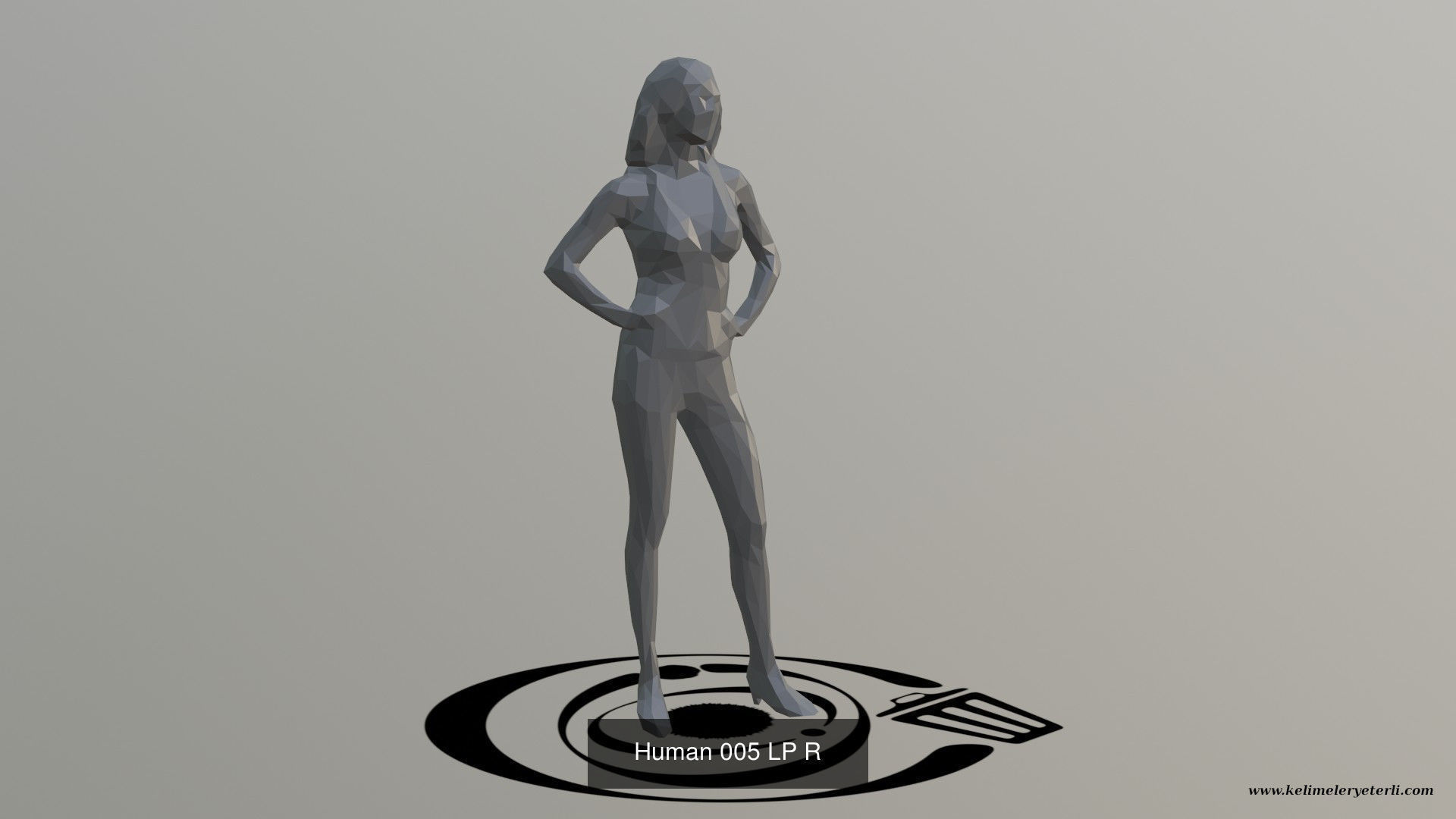 Low Poly People Pack 001 - 10 Pieces R 3D Model Collection_7