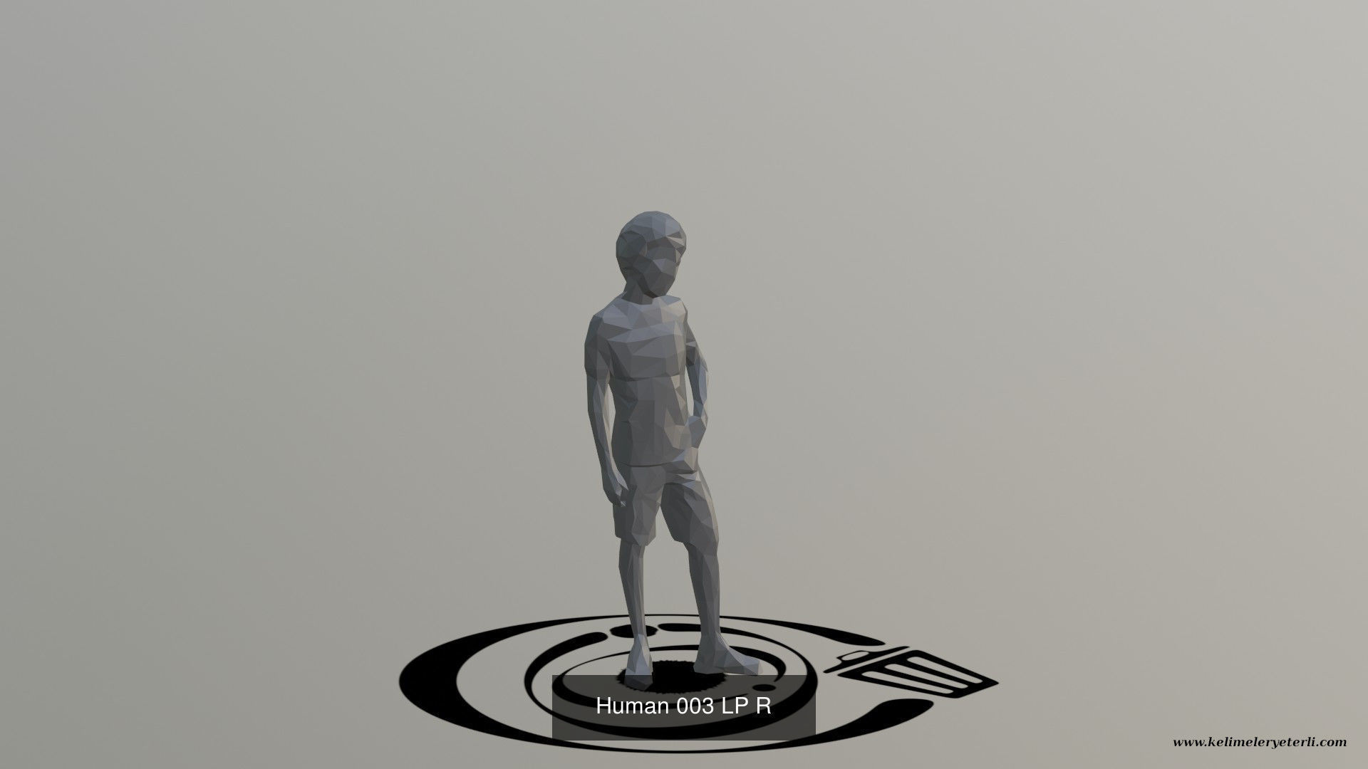 Low Poly People Pack 001 - 10 Pieces R 3D Model Collection_5