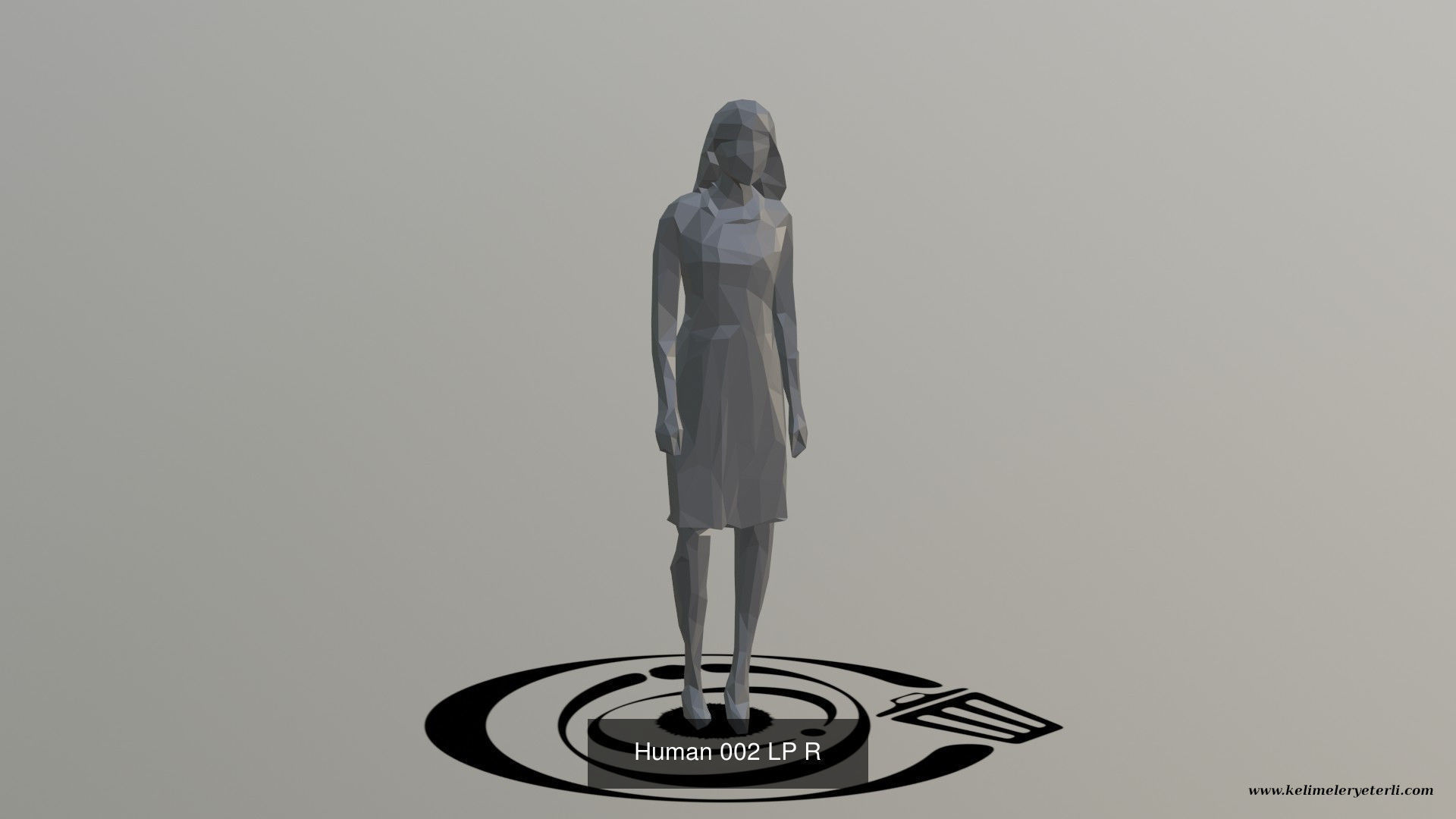 Low Poly People Pack 001 - 10 Pieces R 3D Model Collection_4