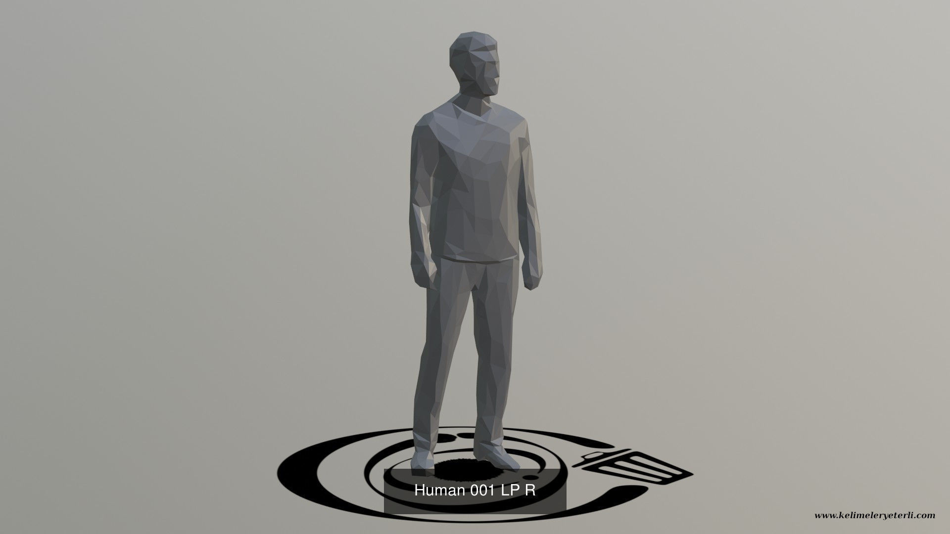 Low Poly People Pack 001 - 10 Pieces R 3D Model Collection_3