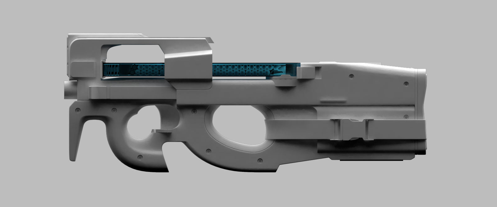 FN P90MN 3D model_14