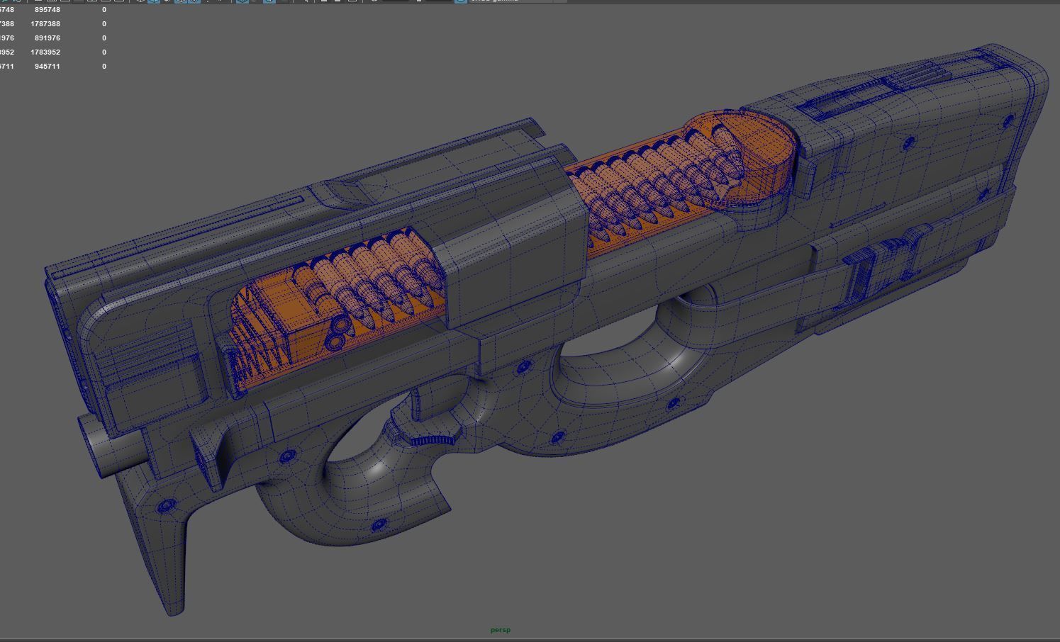 FN P90MN 3D model_12