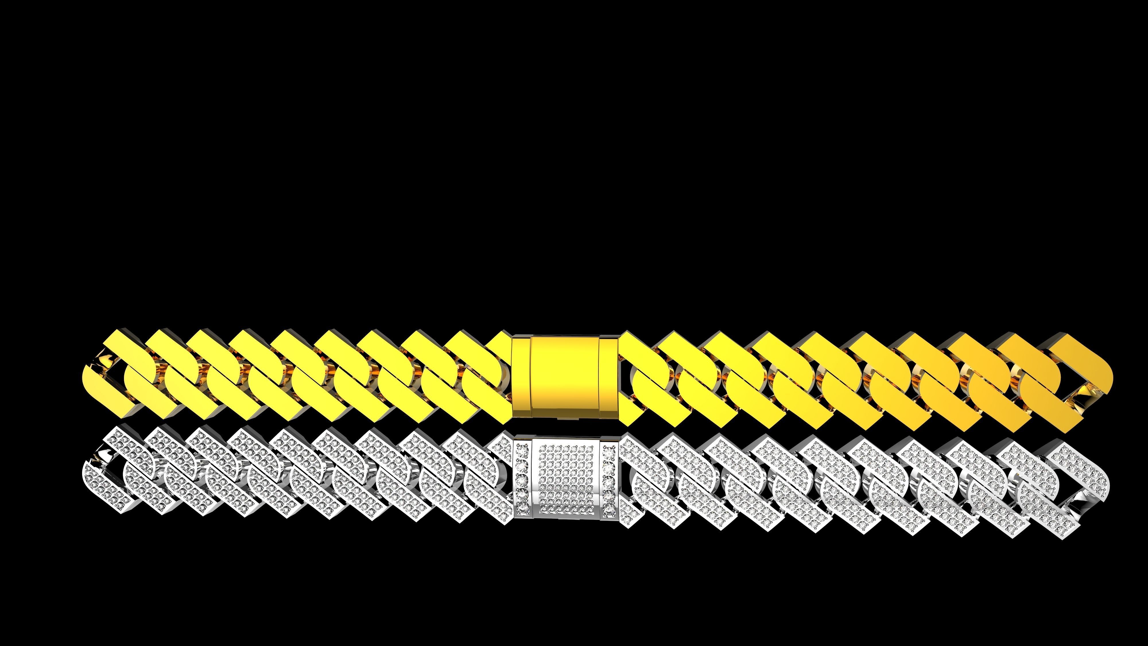 M BRACELETS N10 3D print model_3