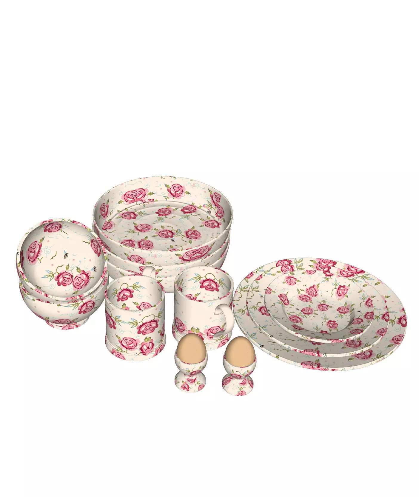 Emma Bridgewater Set 2 3D model_0