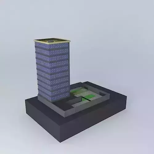 NEG SG tall building Free 3D model
